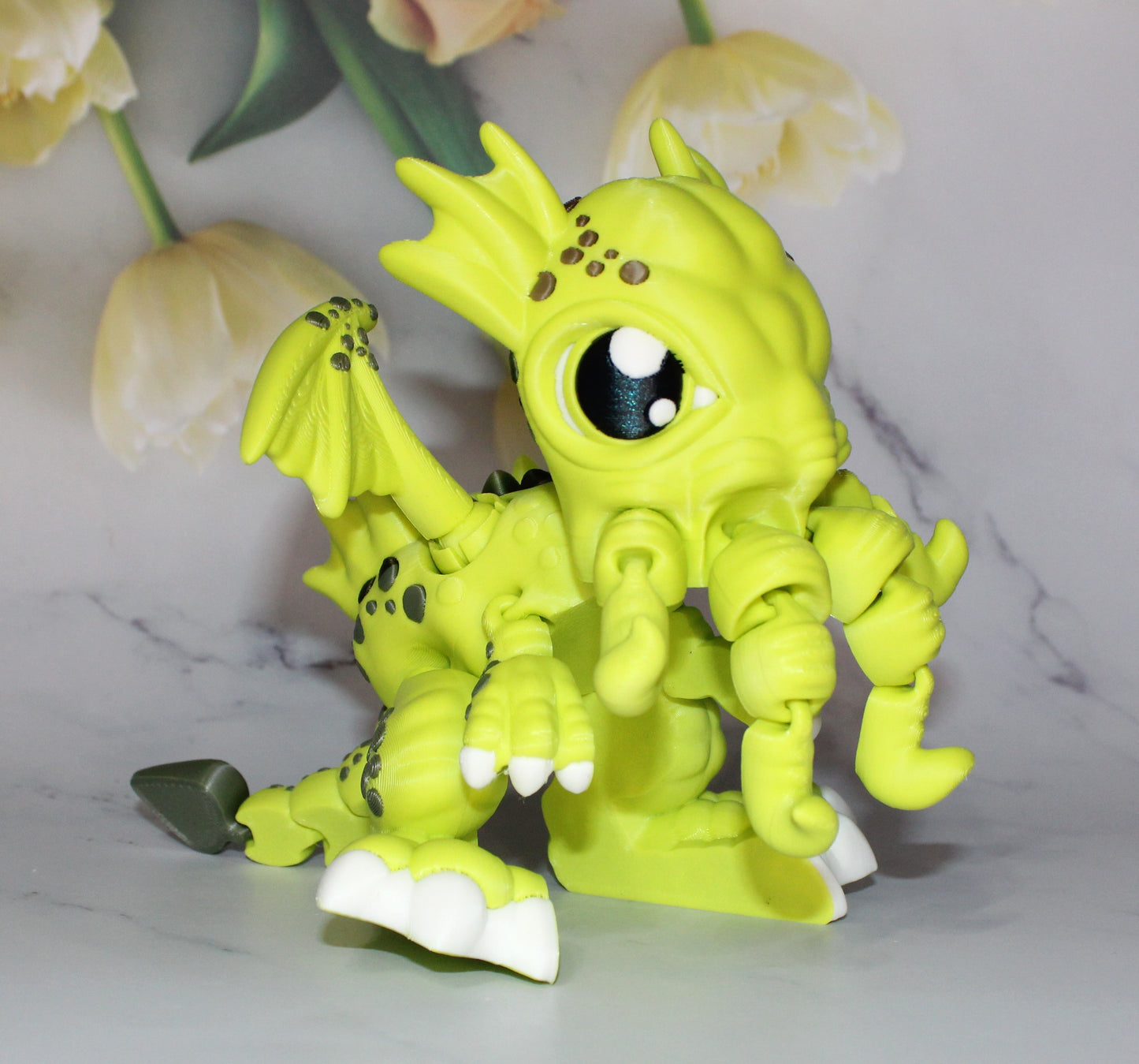 Cthulhu 3d printed articulated Flexi Fidget Toy