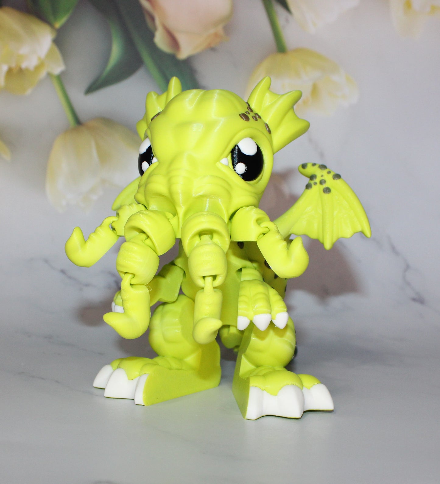 Cthulhu 3d printed articulated Flexi Fidget Toy