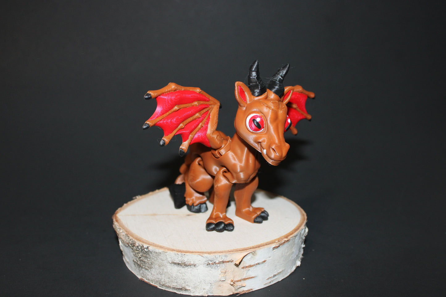Jersey Devil 4" Tall-3D Printed Articulated Flexi Fidget Figurine