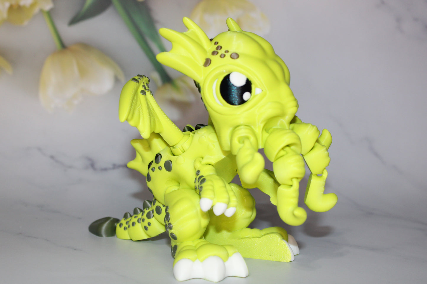 Cthulhu 3d printed articulated Flexi Fidget Toy
