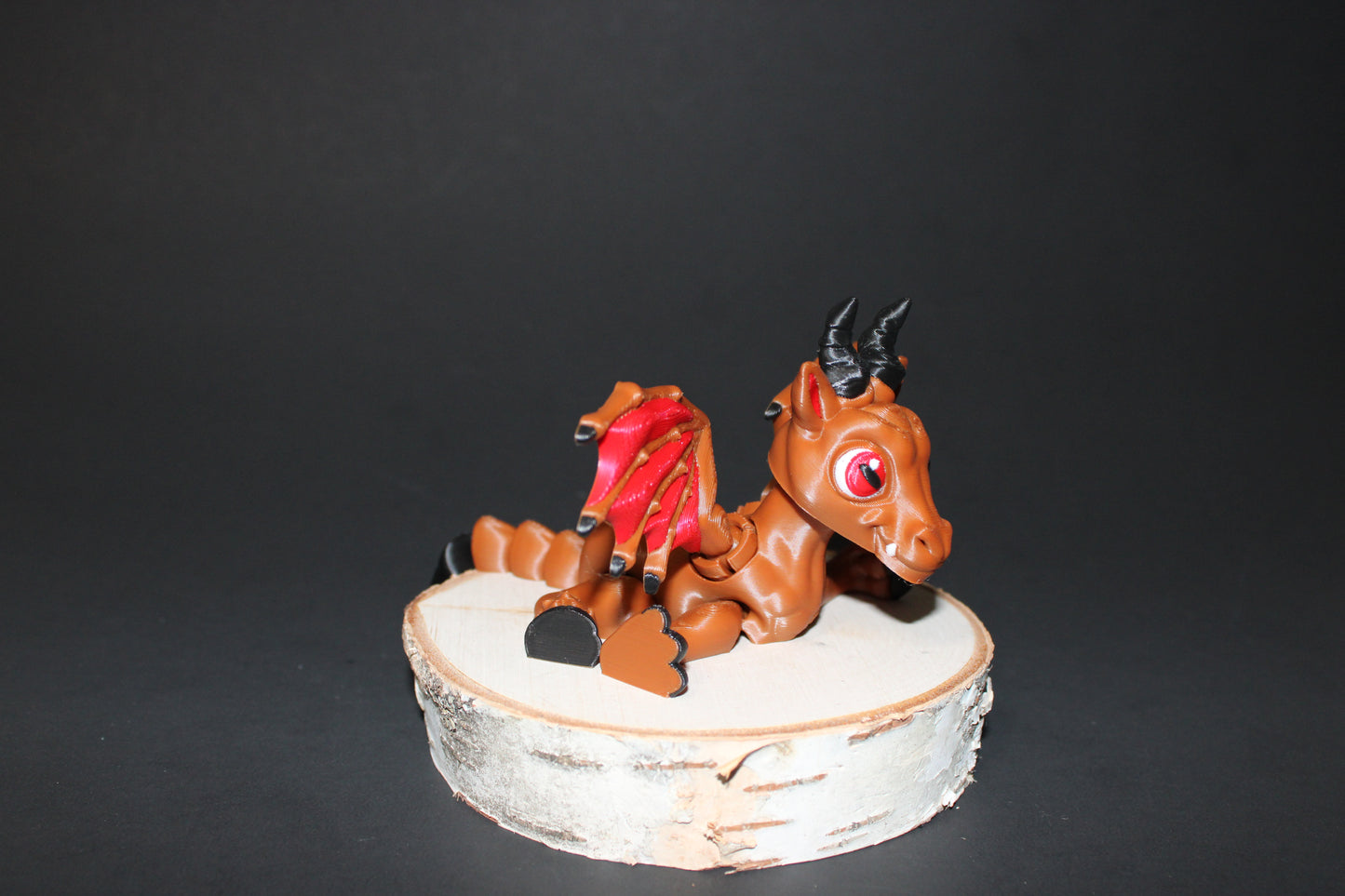 Jersey Devil 4" Tall-3D Printed Articulated Flexi Fidget Figurine