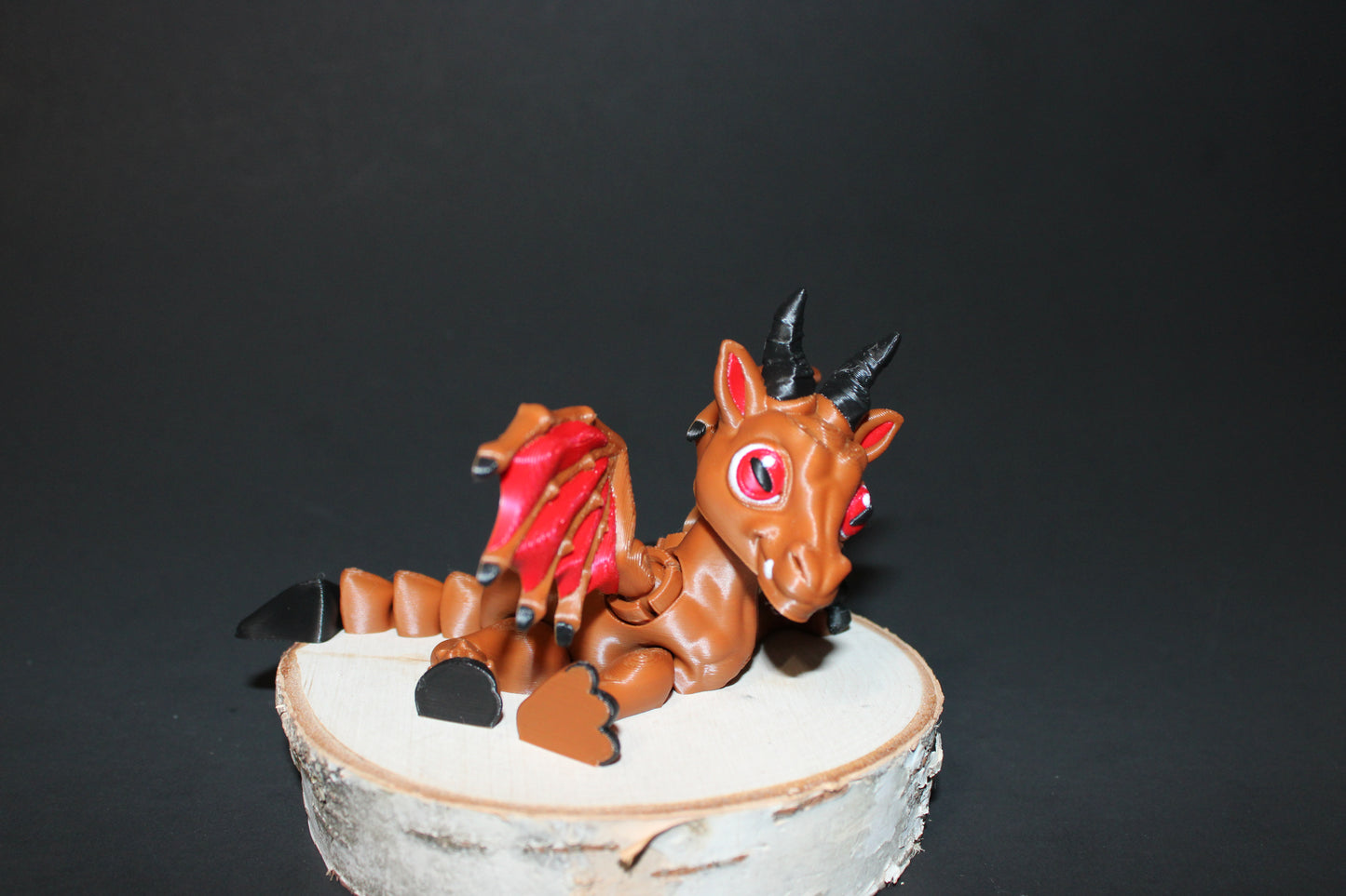 Jersey Devil 4" Tall-3D Printed Articulated Flexi Fidget Figurine