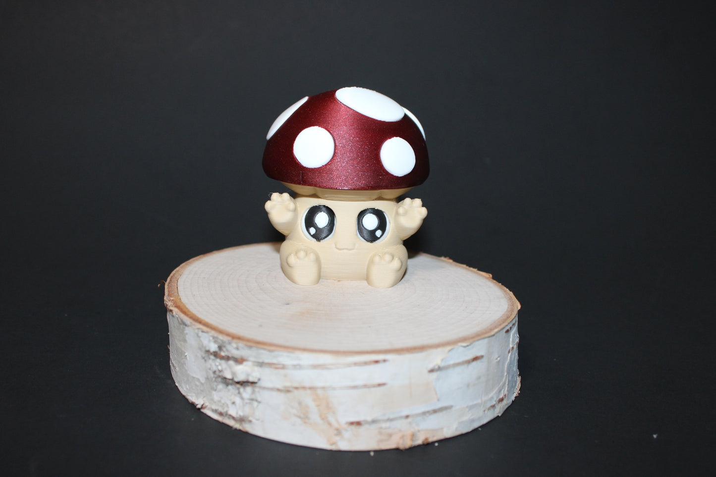 3D Printed Fidget Figurine: Build your own Mushling-2.5 inches tall