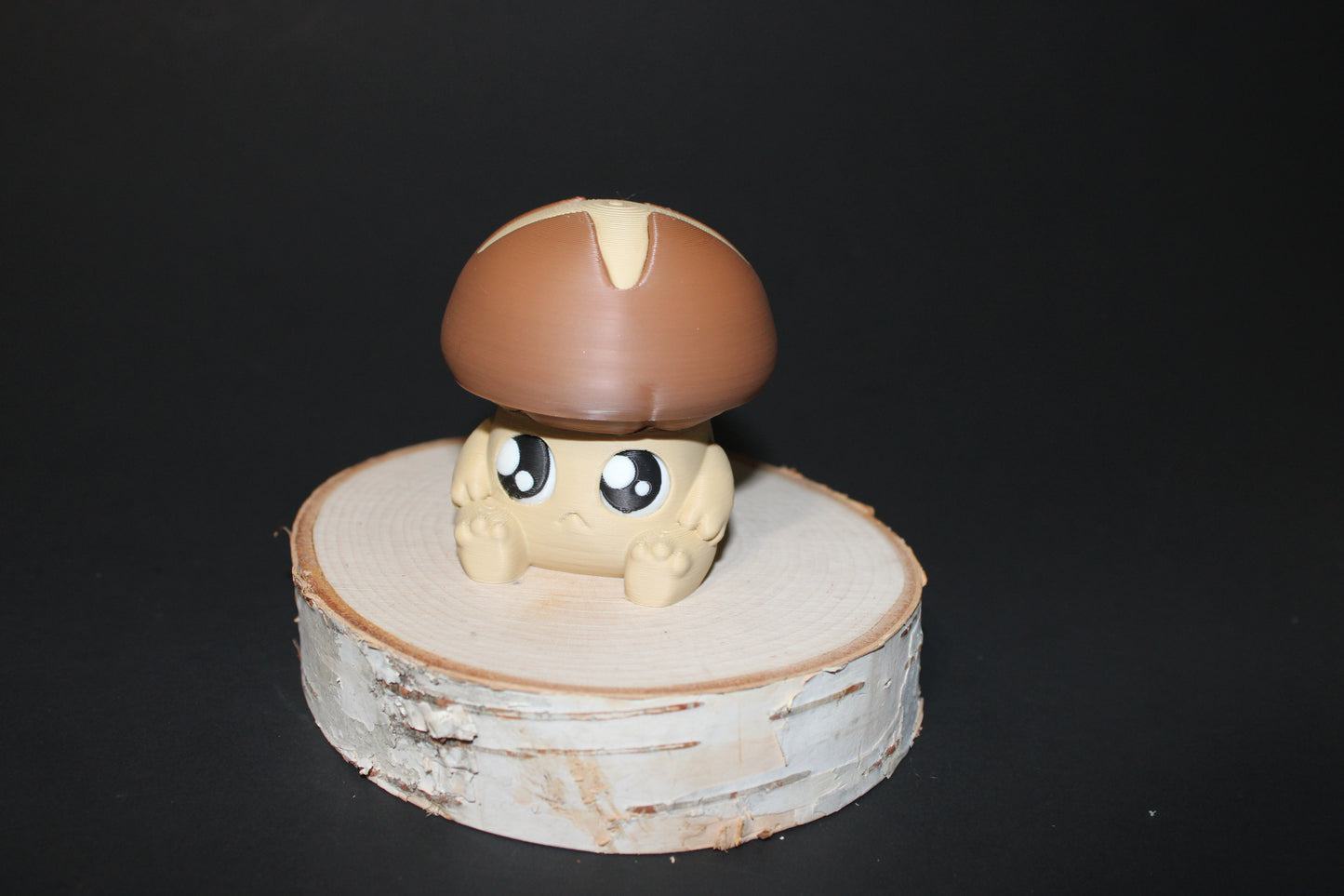 3D Printed Fidget Figurine: Build your own Mushling-2.5 inches tall
