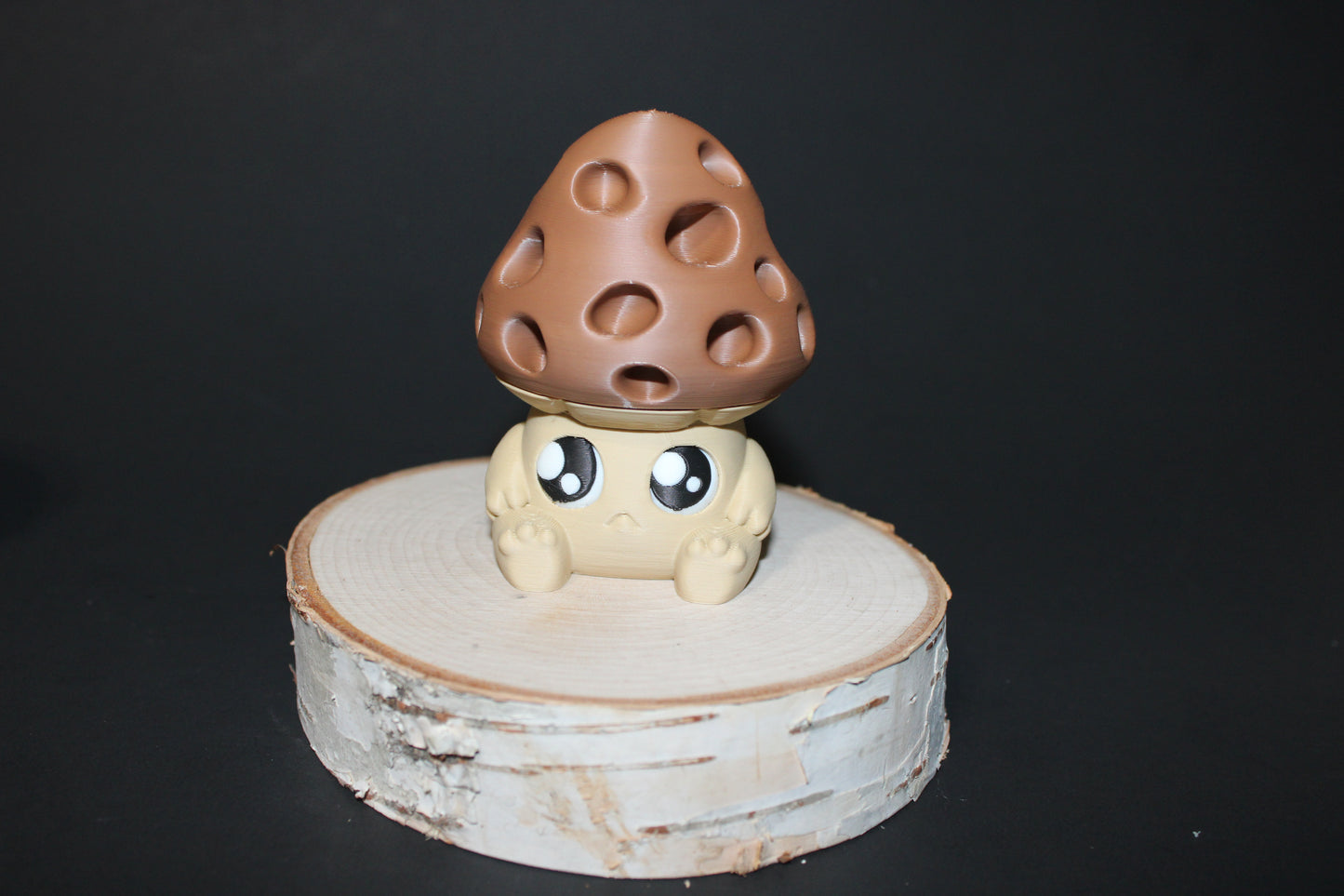 3D Printed Fidget Figurine: Build your own Mushling-2.5 inches tall