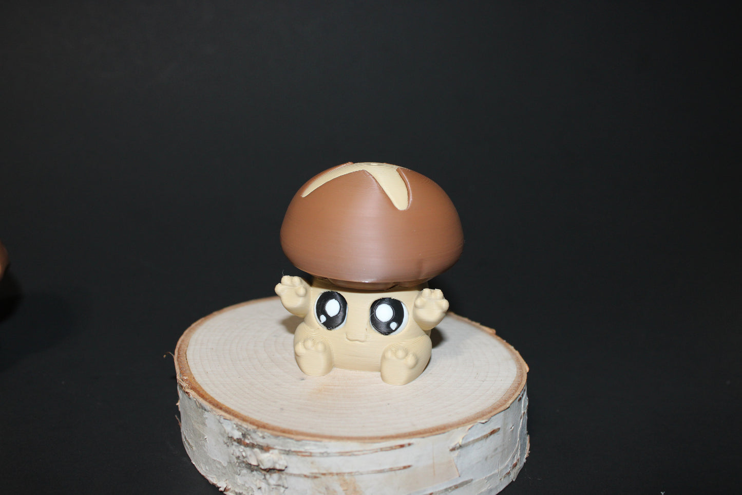 3D Printed Fidget Figurine: Build your own Mushling-2.5 inches tall