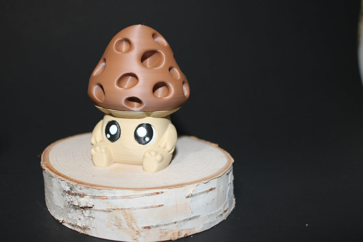 3D Printed Fidget Figurine: Build your own Mushling-2.5 inches tall