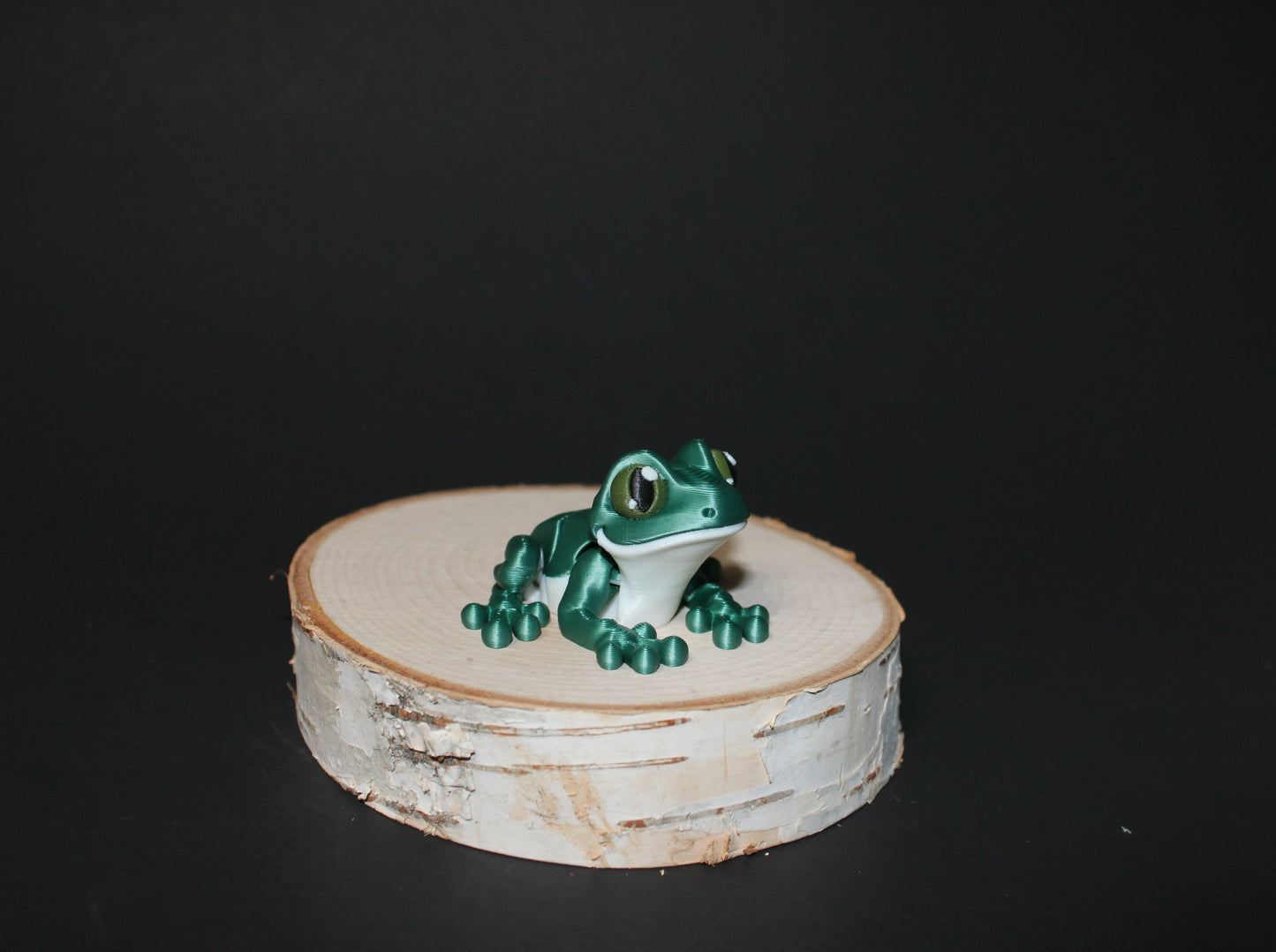 Mini Frog 2.25" with Enclosure 3D Printed Articulated Figurine -Popular Gift Idea!
