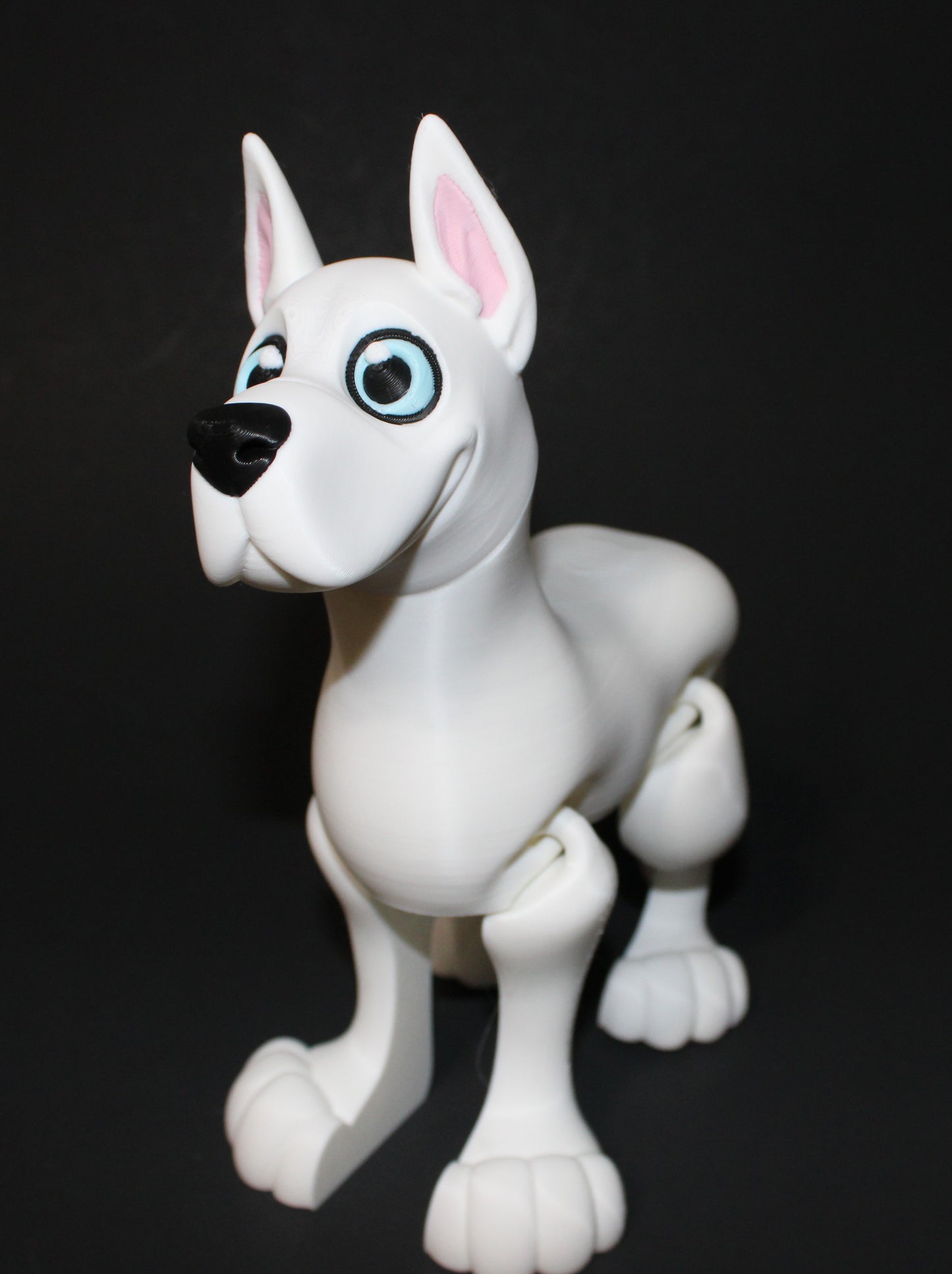 Great Dane 3D Printed Articulated Figurine