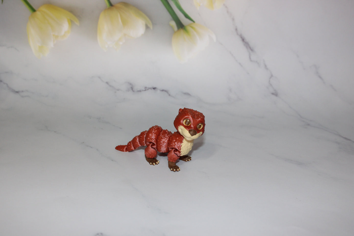 Otter 3D Printed Articulated Flexi Fidget Figurine