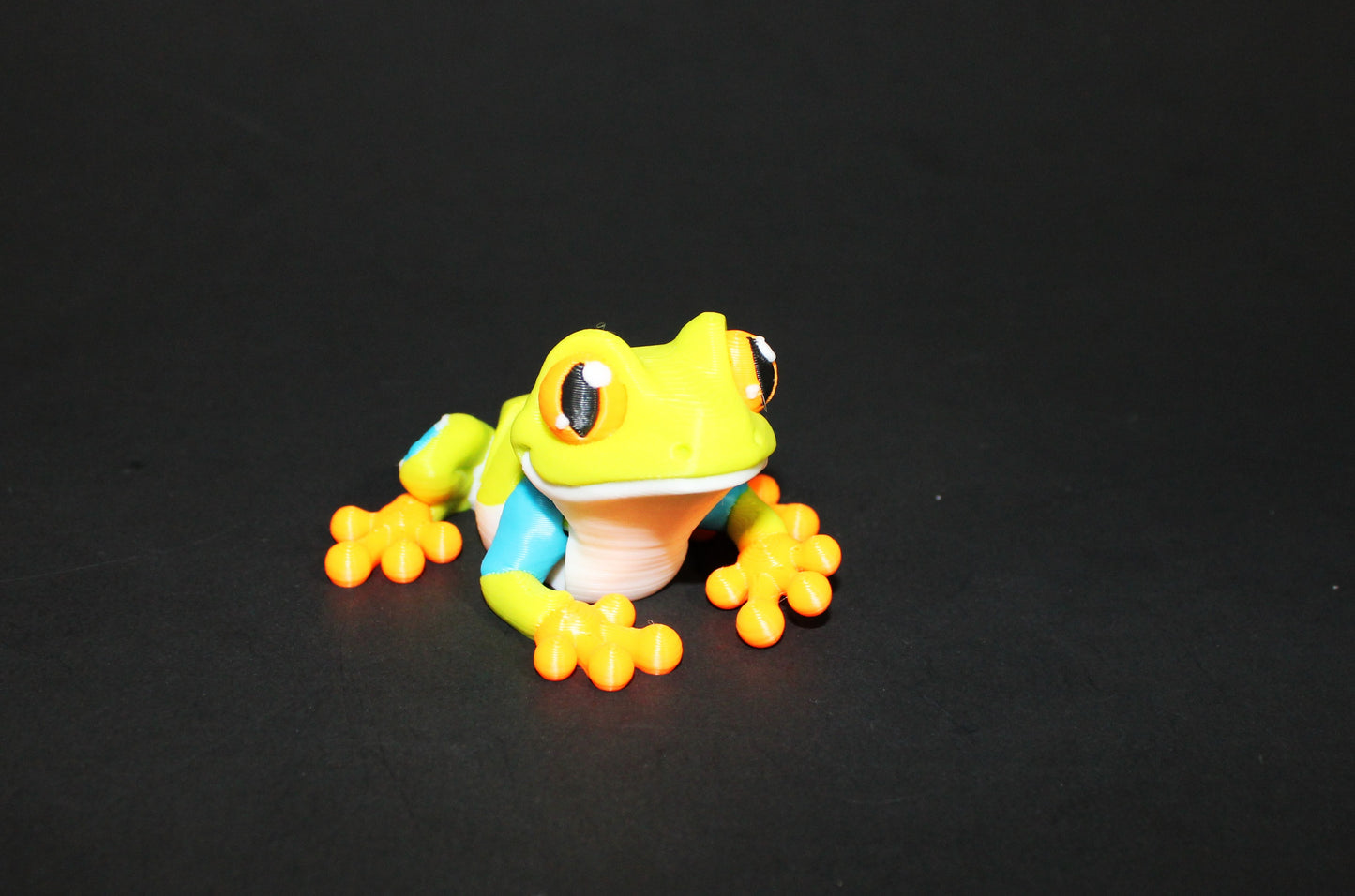 Mini Frog 2.25" with Enclosure 3D Printed Articulated Figurine -Popular Gift Idea!