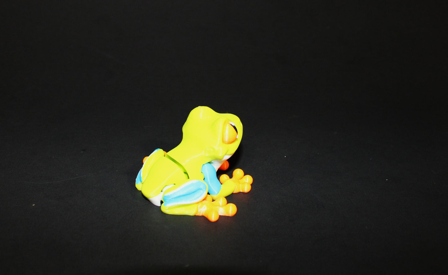 Mini Frog 2.25" with Enclosure 3D Printed Articulated Figurine -Popular Gift Idea!