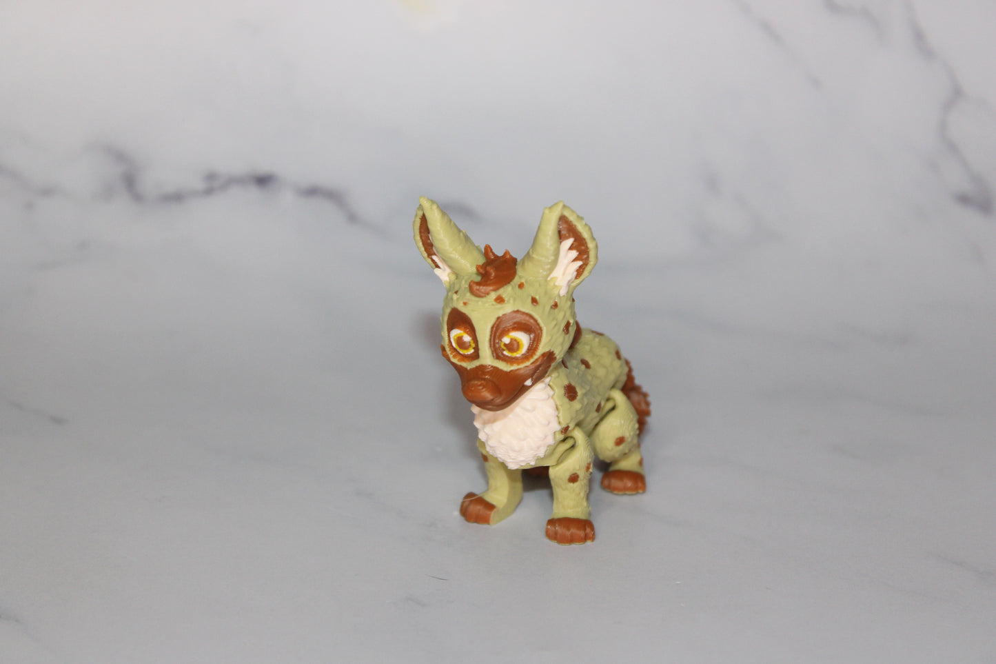 Hyena 3D Printed Articulated Flexi Fidget Figurine