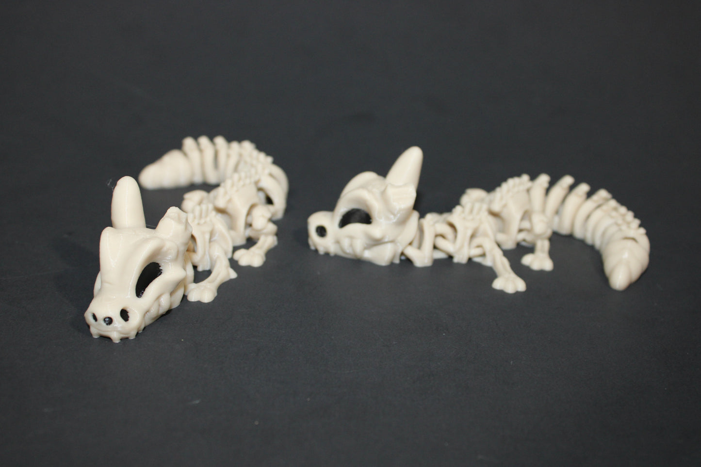 Bone, Spider or Spider Dragon Minis-Articulated Flexi Fidget Full Color 3D Printed Toy