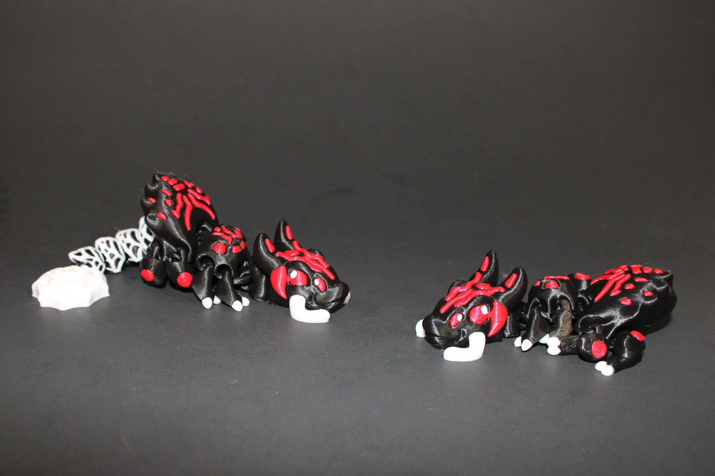 Bone, Spider or Spider Dragon Minis-Articulated Flexi Fidget Full Color 3D Printed Toy