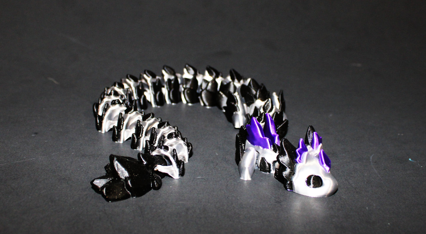Rubikuro Dragon Articulated 3d Printed Figurine