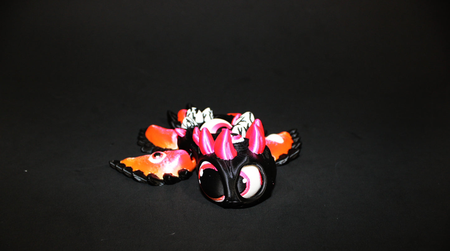 All Seeing Eye Turtle: 3D Printed Articulated Fidget Toy-Eye Moves!