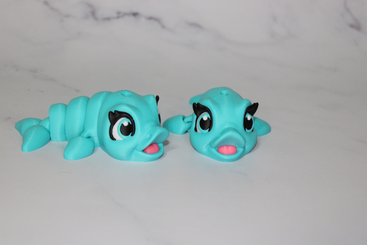 Dolphin 3D Printed Articulated Flexi Fidget Figurine