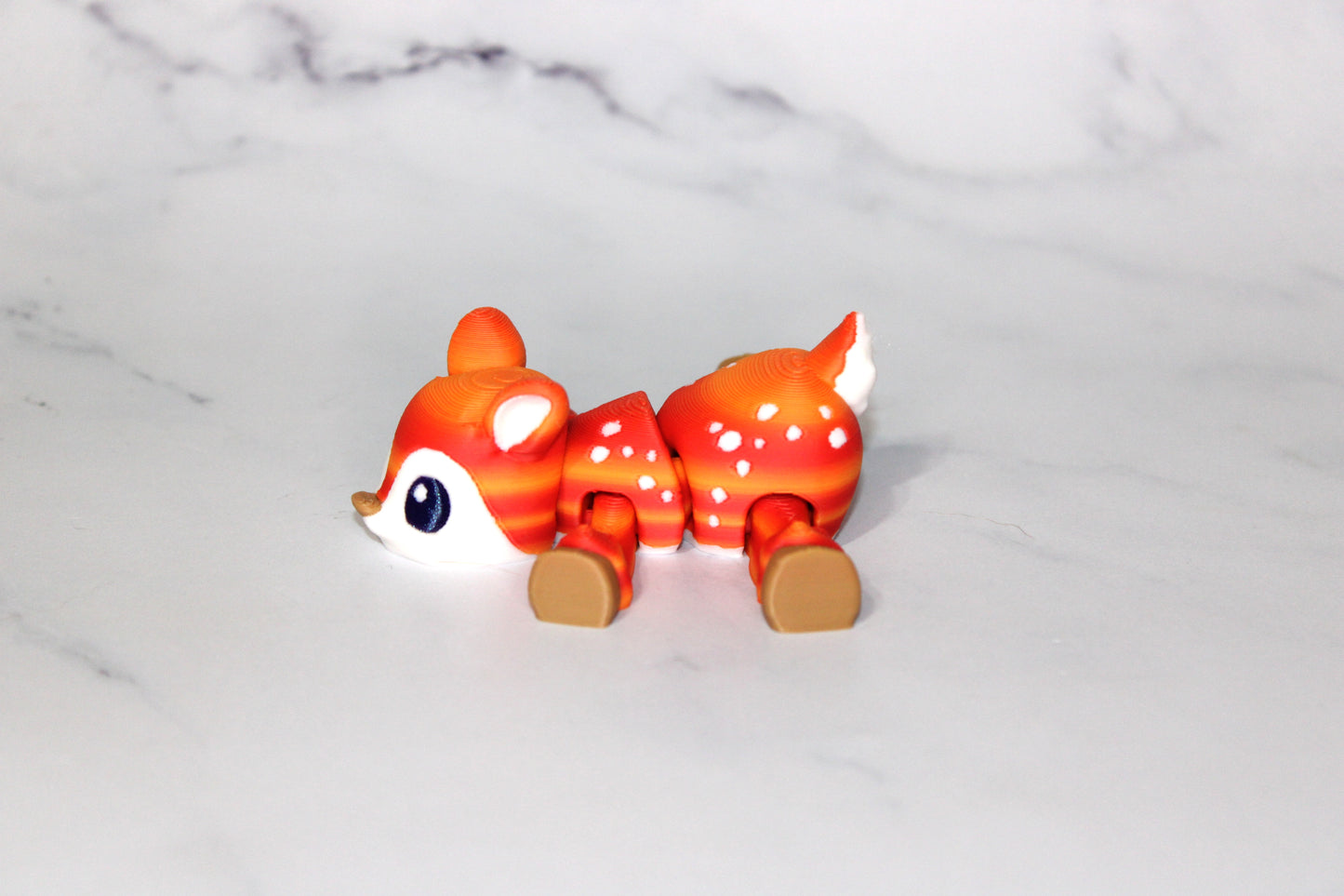 Deer Articulated 3d Printed Figurine - Wonderland 3D Printing