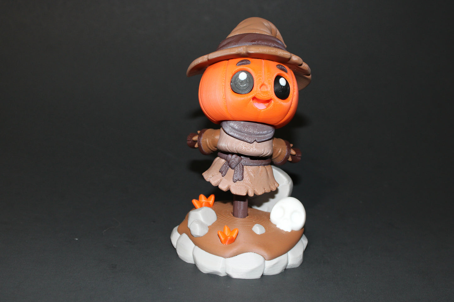3D Printed Articulated Scare Crow Fidget Toy 6" Tall