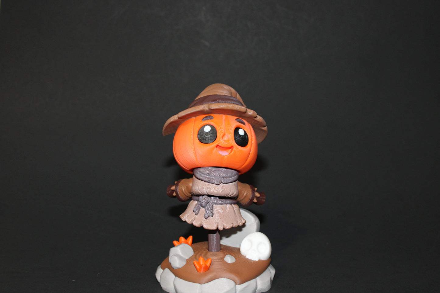 3D Printed Articulated Scare Crow Fidget Toy 6" Tall
