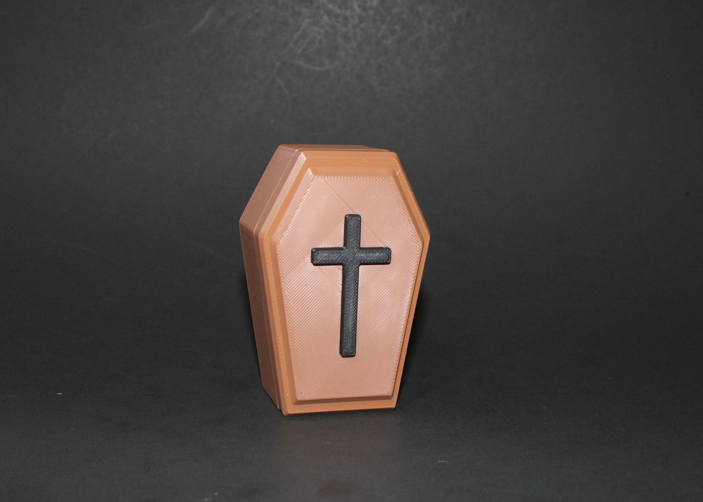 3D Printed Coffin- Comes with 1 randomly chosen Halloween Mini