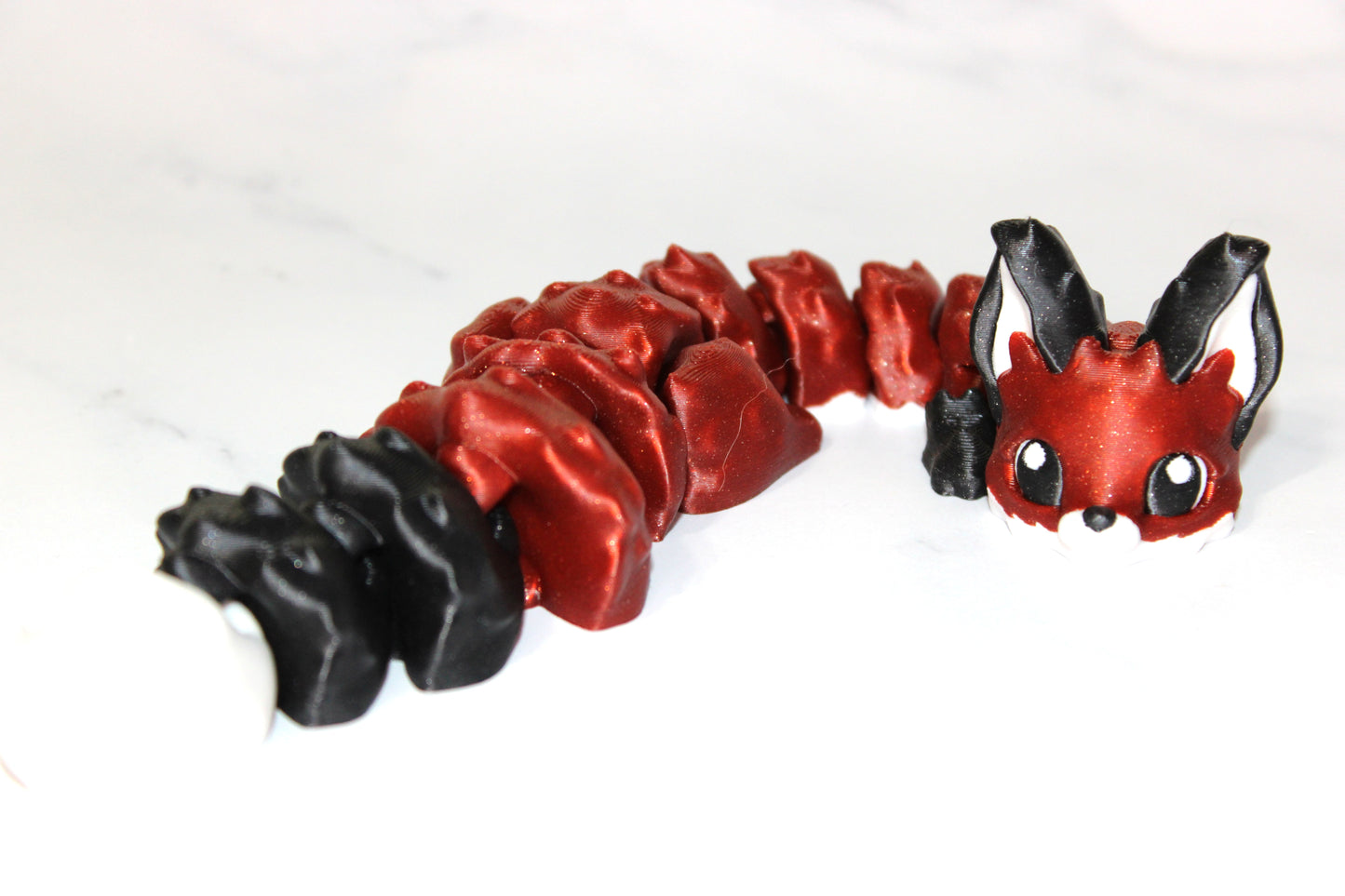Fox Articulated 3d Printed Figurine
