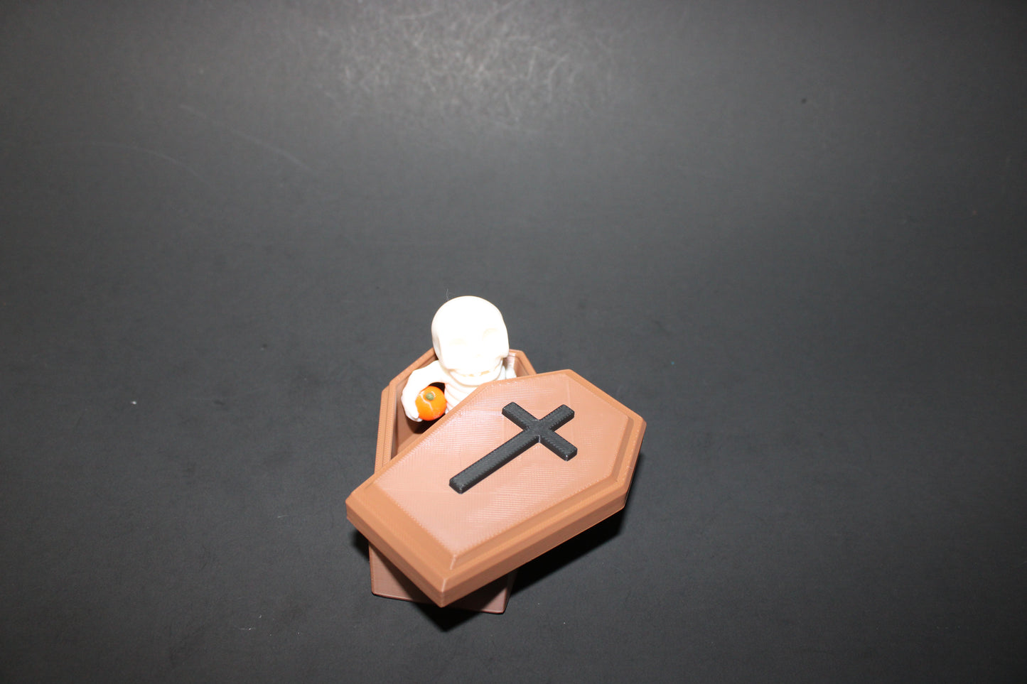 3D Printed Coffin- Comes with 1 randomly chosen Halloween Mini