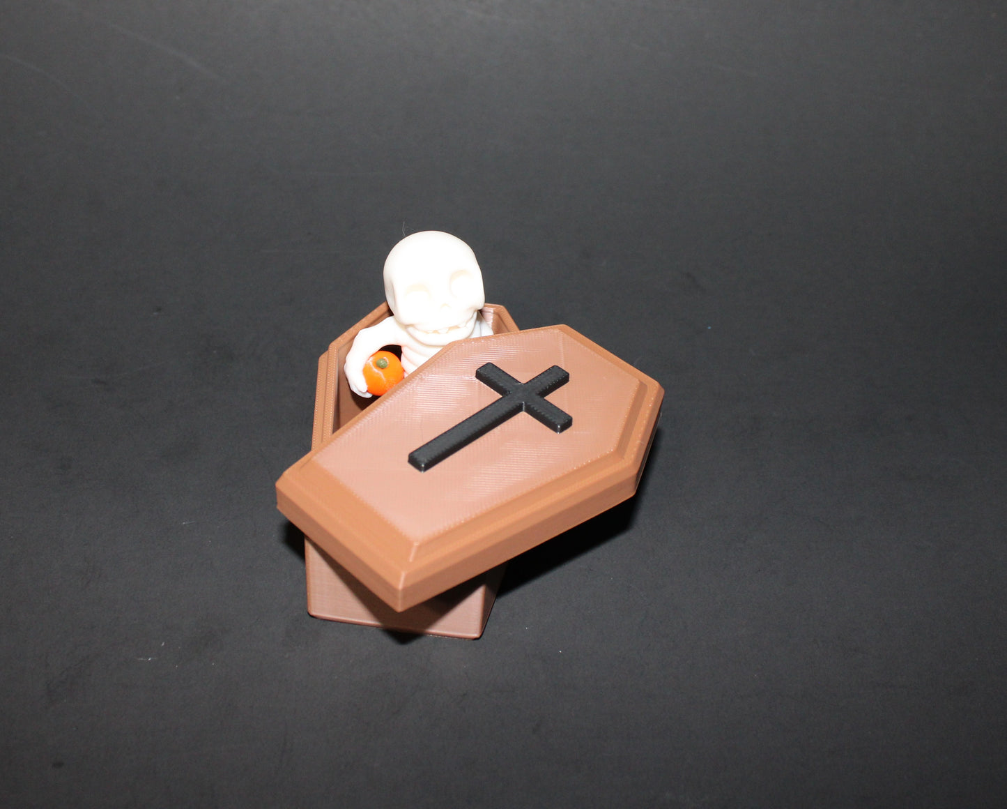 3D Printed Coffin- Comes with 1 randomly chosen Halloween Mini