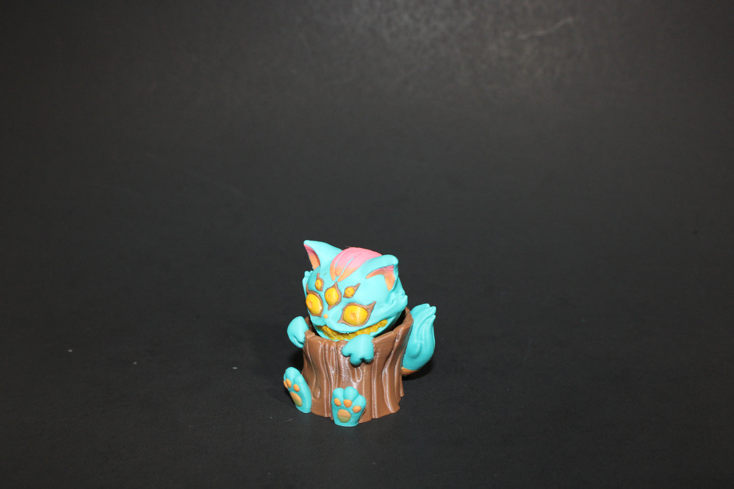 3D Printed Clown in a Box Clicker, Dino or Creepy Kitty
