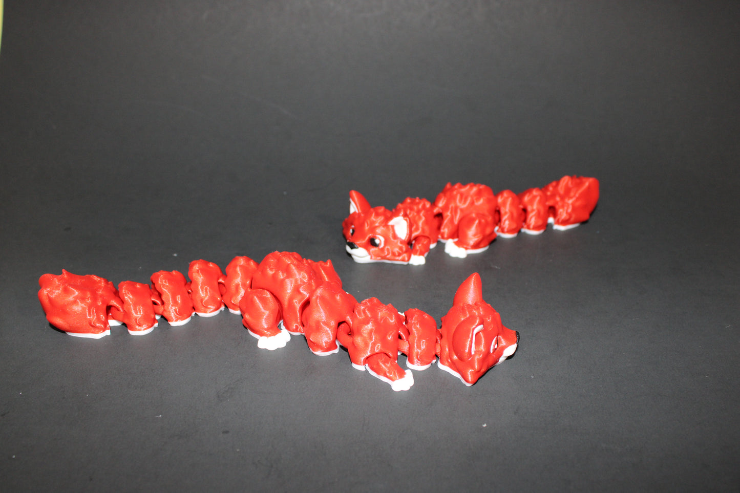 Fox Articulated 3d Printed Figurine