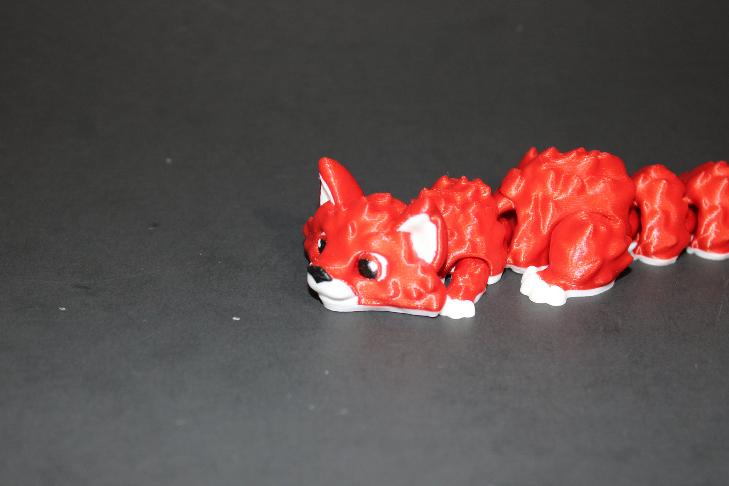 Fox Articulated 3d Printed Figurine