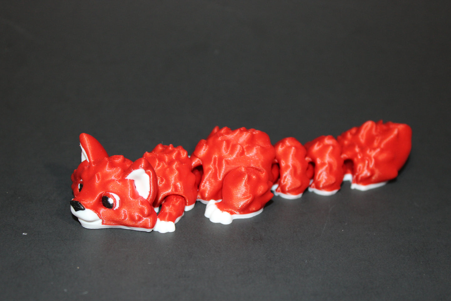 Fox Articulated 3d Printed Figurine