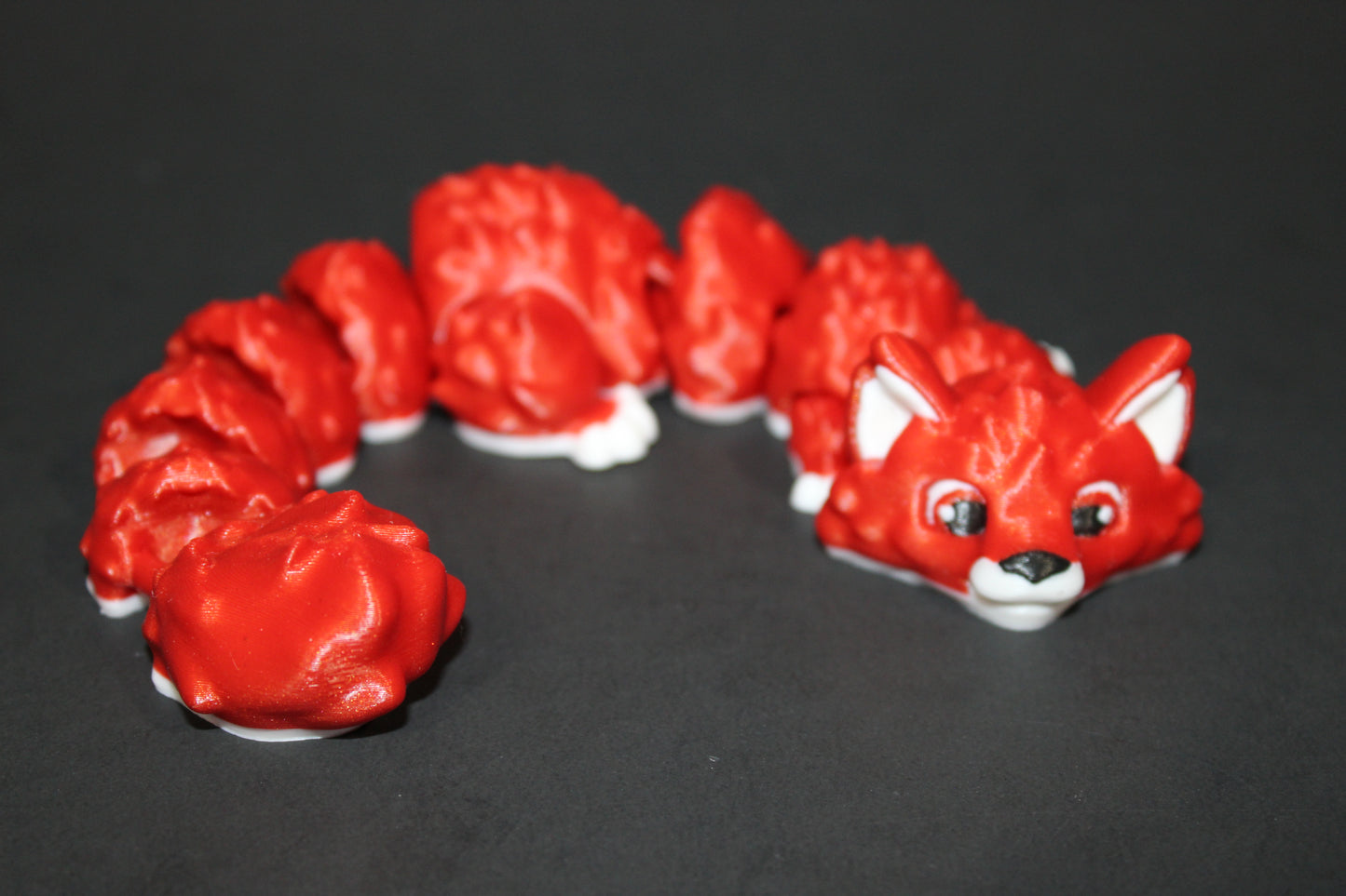 Fox Articulated 3d Printed Figurine