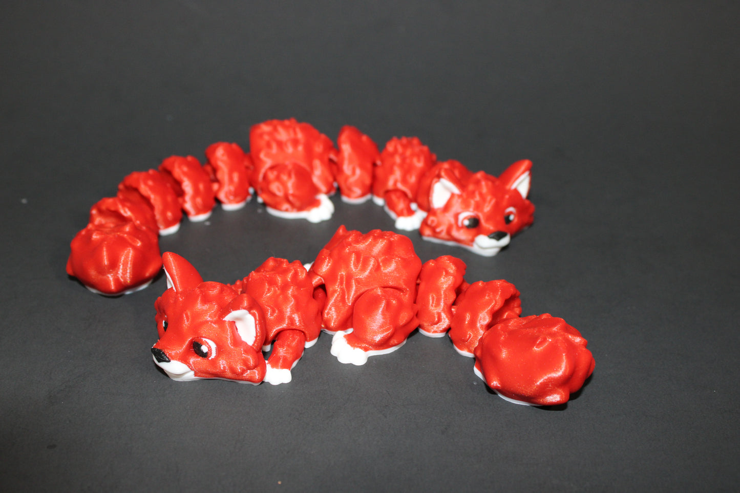 Fox Articulated 3d Printed Figurine