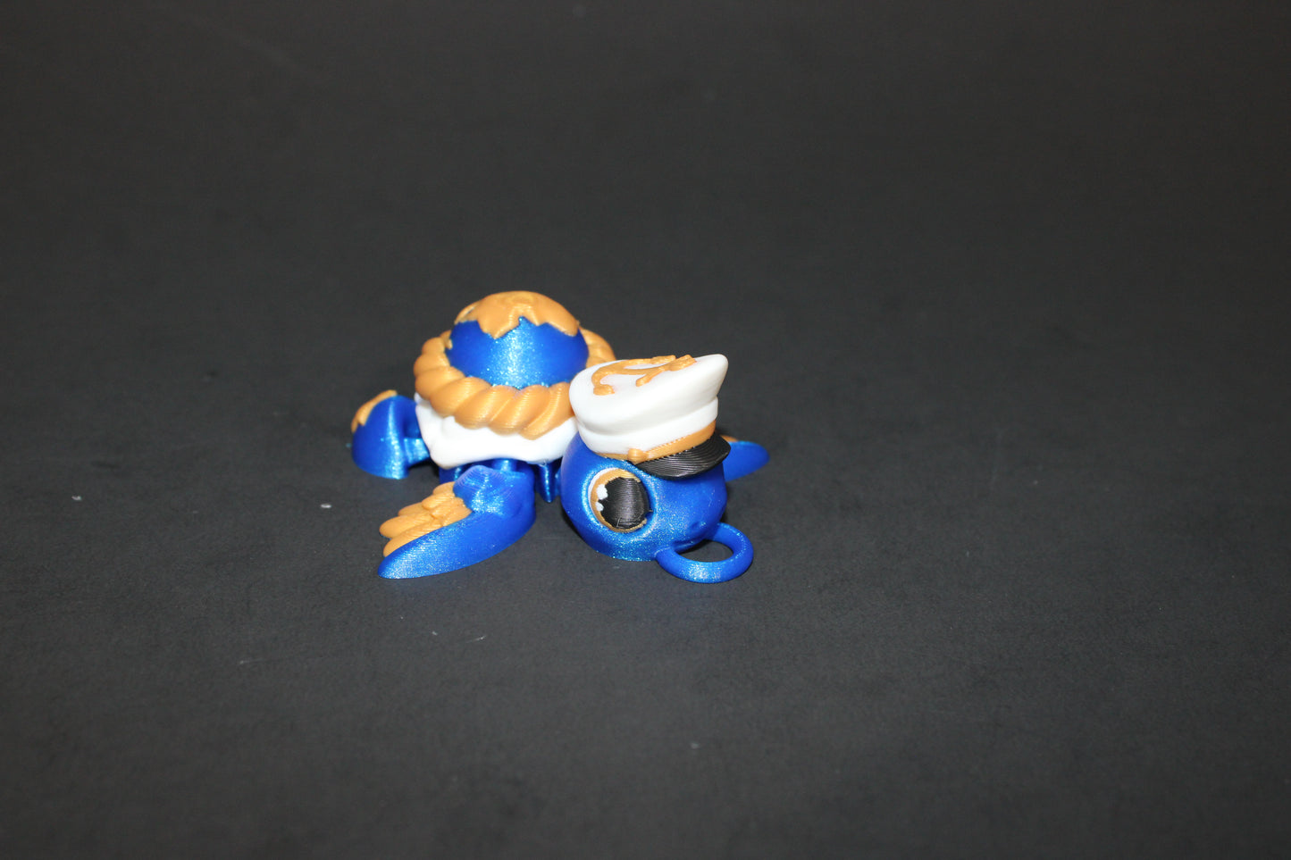 Marine Turtle Articulated 3d Printed Figurine-2.5"