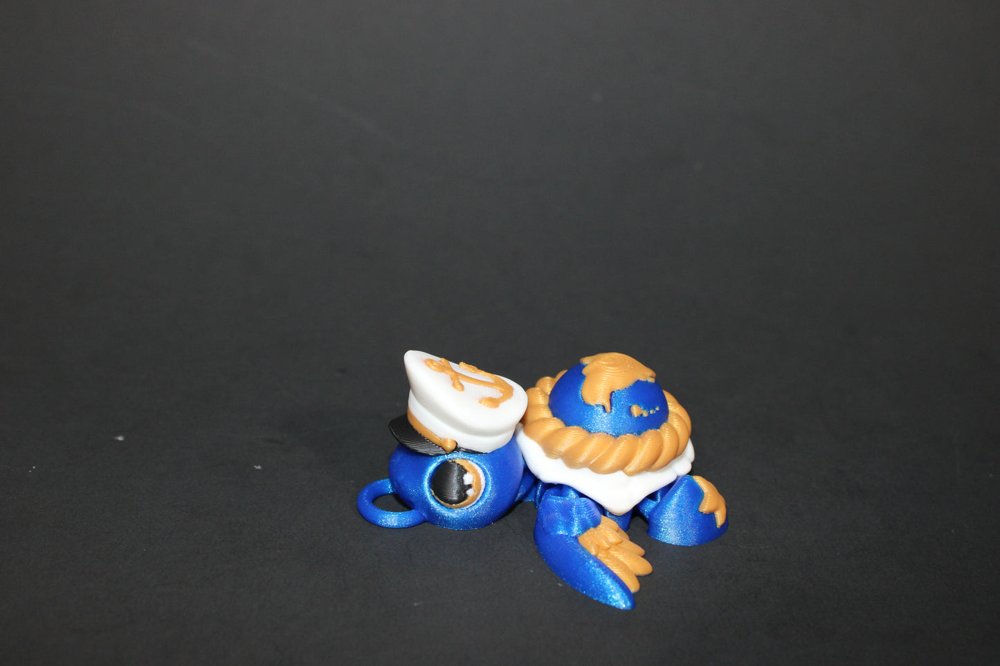 Marine Turtle Articulated 3d Printed Figurine-2.5"