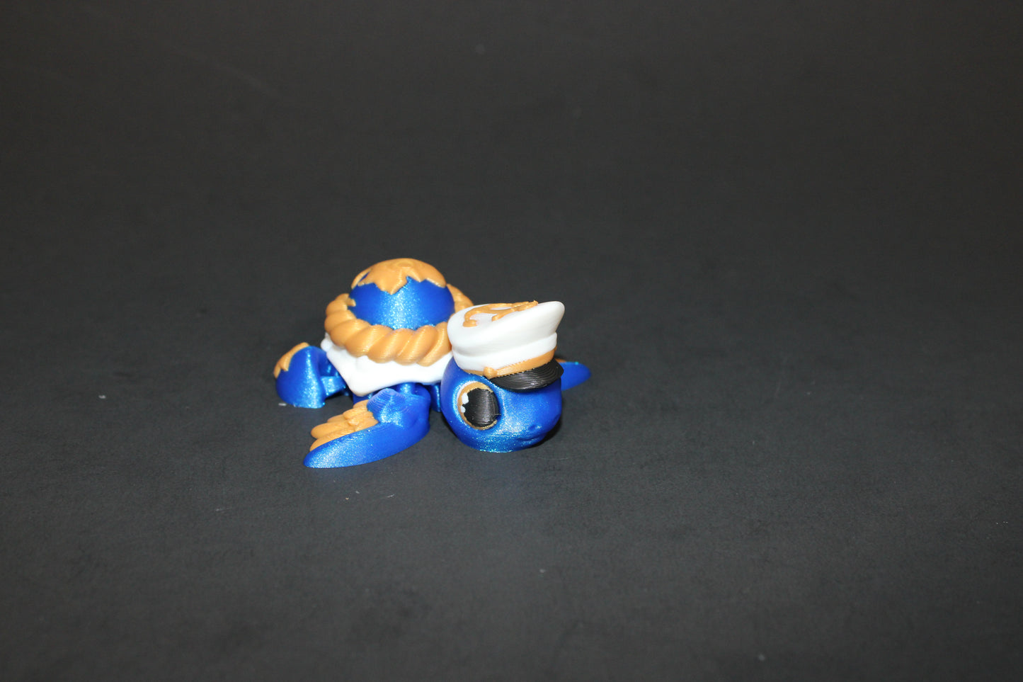 Marine Turtle Articulated 3d Printed Figurine-2.5"