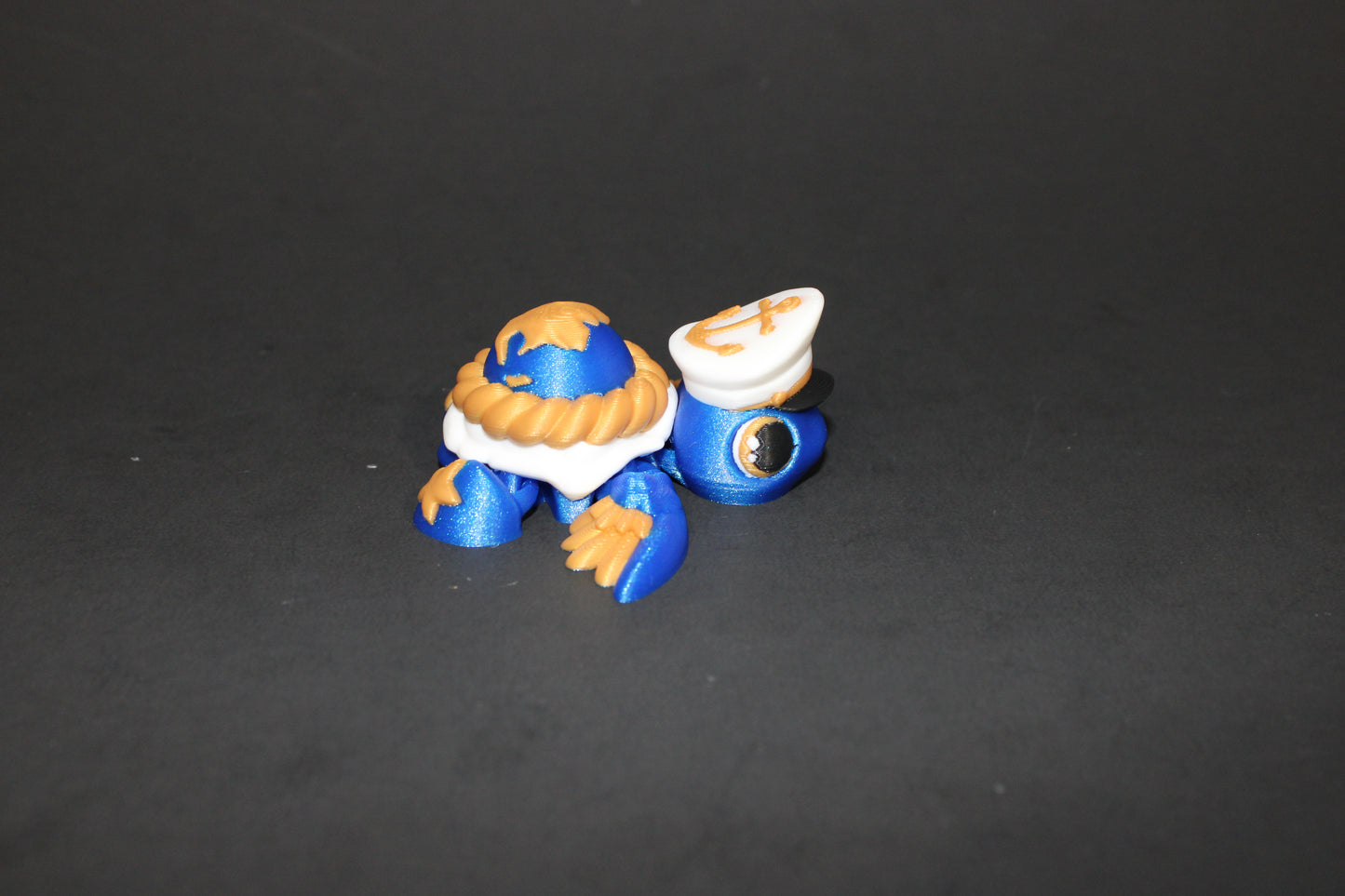 Marine Turtle Articulated 3d Printed Figurine-2.5"