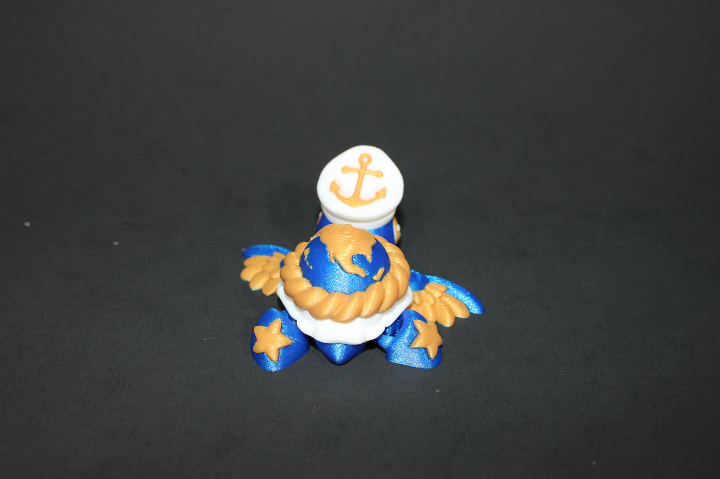 Marine Turtle Articulated 3d Printed Figurine-2.5"