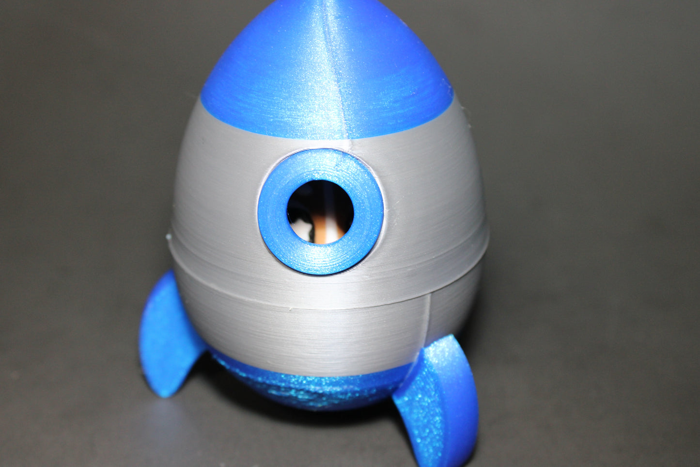3D Printed Flexi Astro Dog and Alien with Spaceship