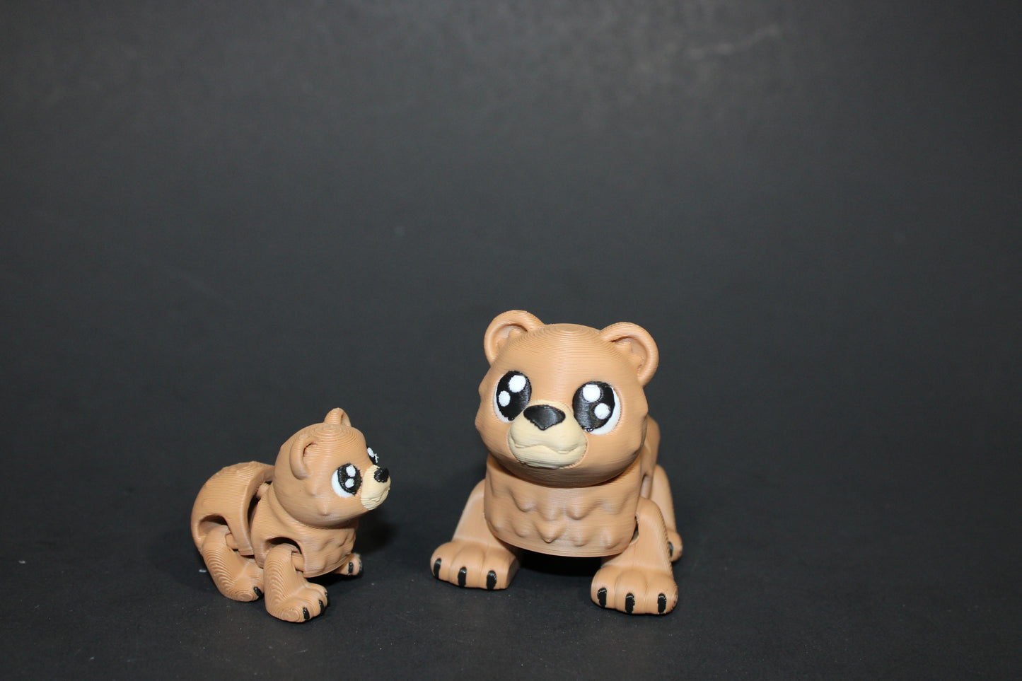 Flexi Bear and Baby Bear: 3D Printed Fidget Toy