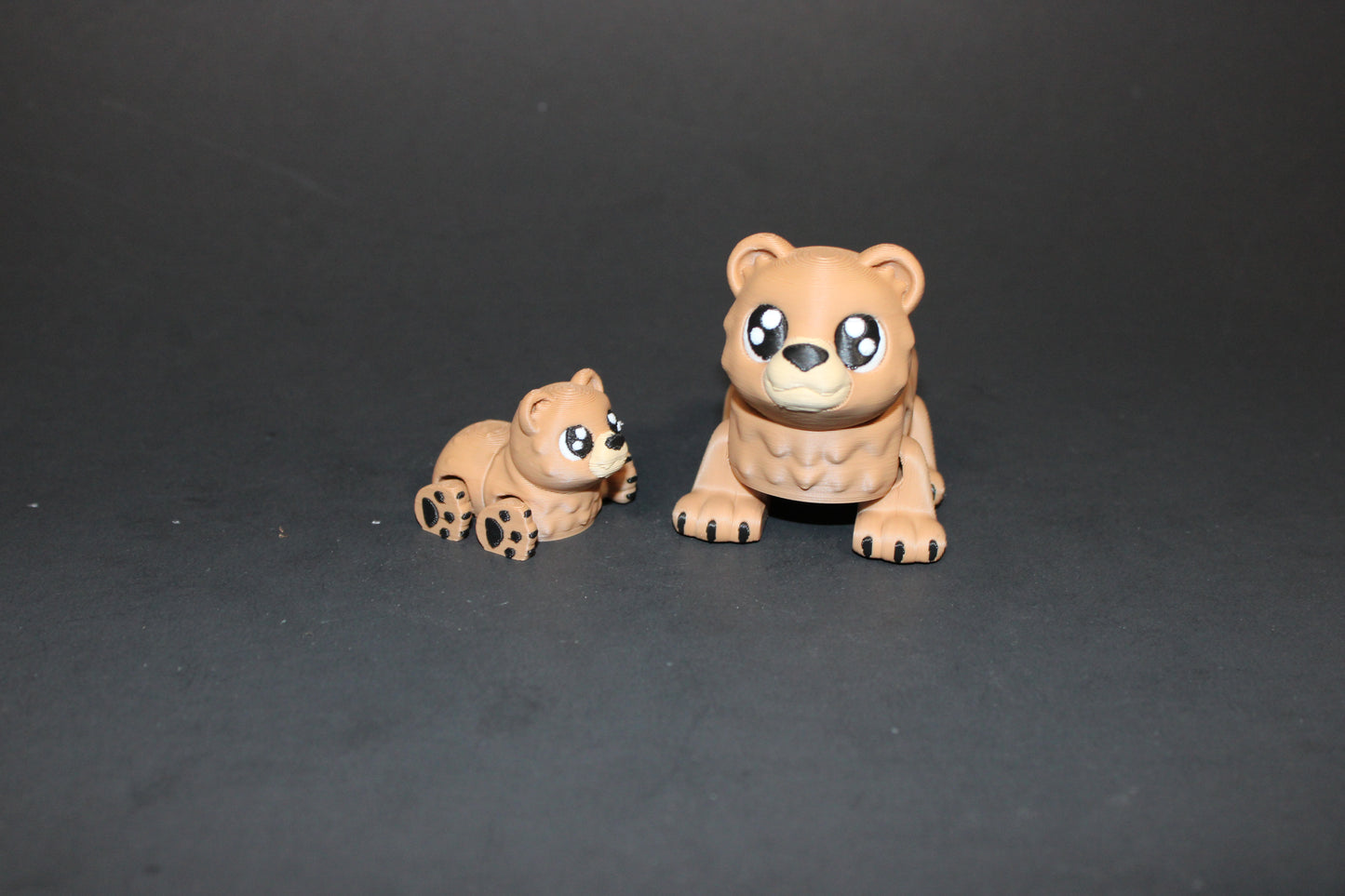 Flexi Bear and Baby Bear: 3D Printed Fidget Toy