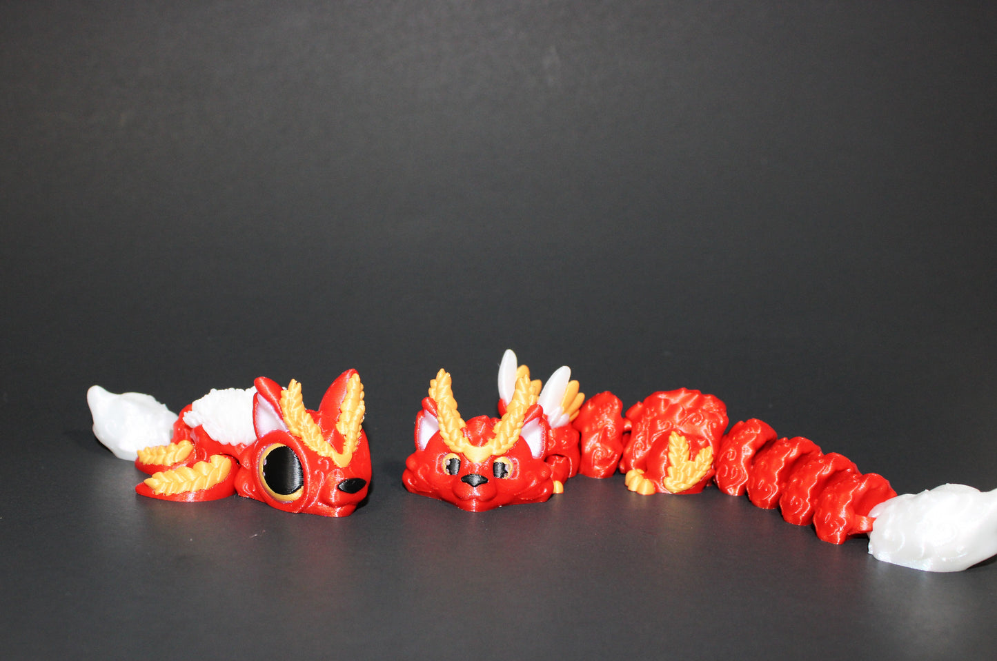 Virgo Fox or Turtle Articulated 3d Printed Figurine