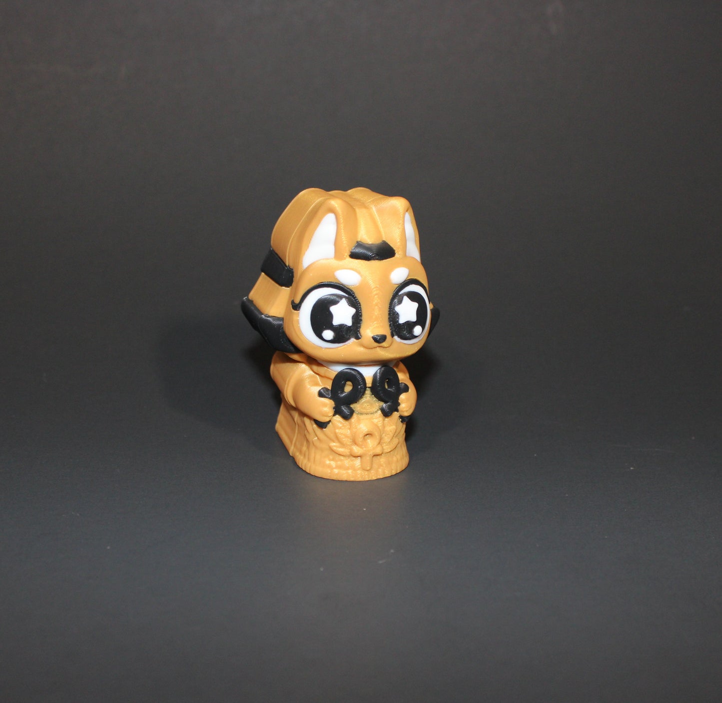 3D Printed Flexi Anubis with Sarcophagus