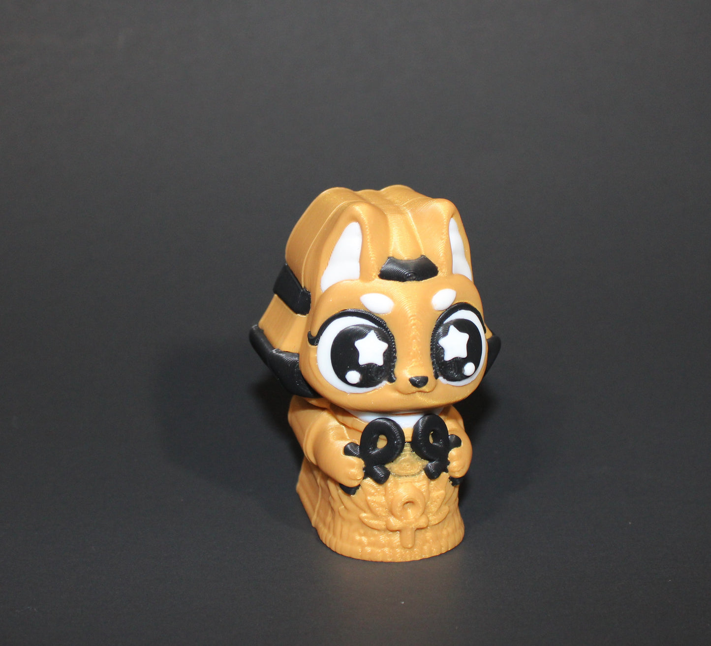 3D Printed Flexi Anubis with Sarcophagus