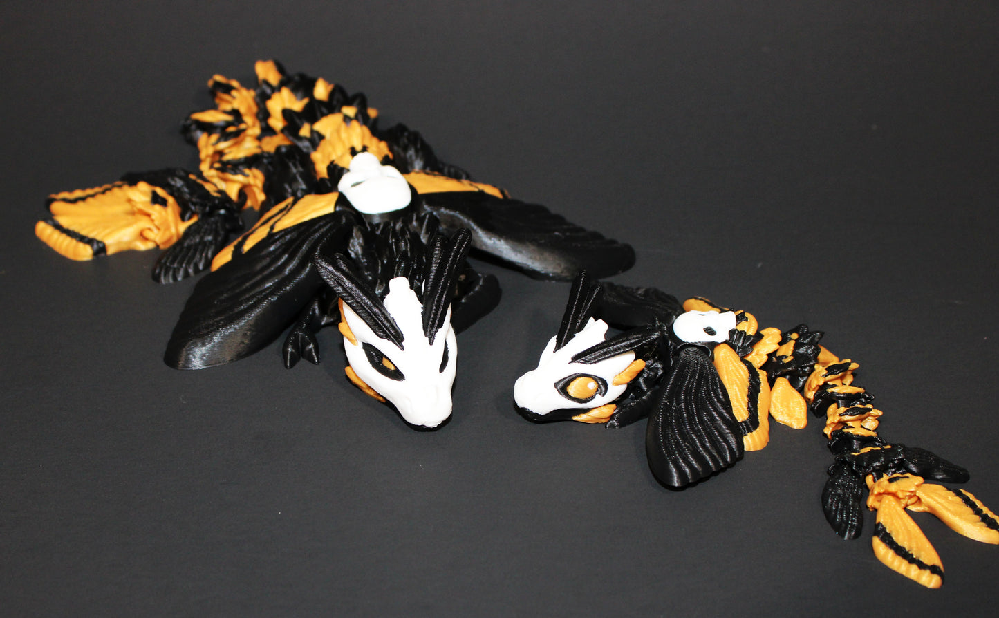 Death-Head Moth Dragon or Baby Dragon 3D Printed Articulated