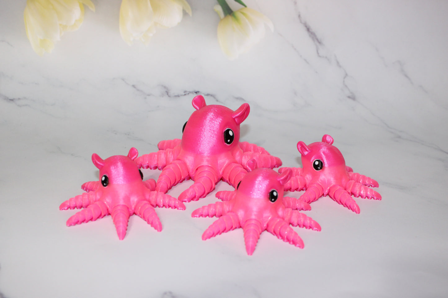 Flap Jack Octopus 3D Printed Articulated Figurine