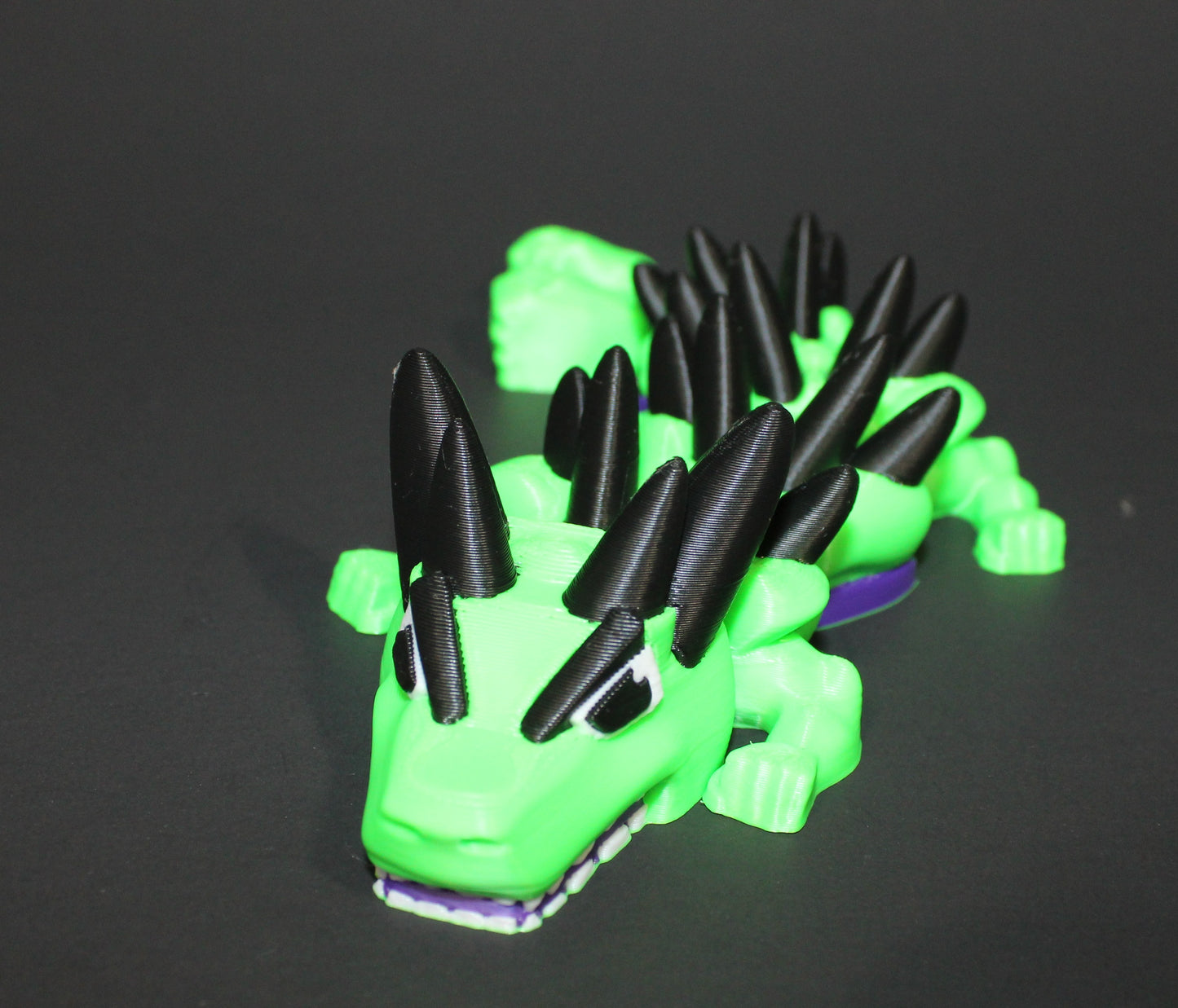 Smash Dragon Mini 3D Printed Articulated Figurine 7"