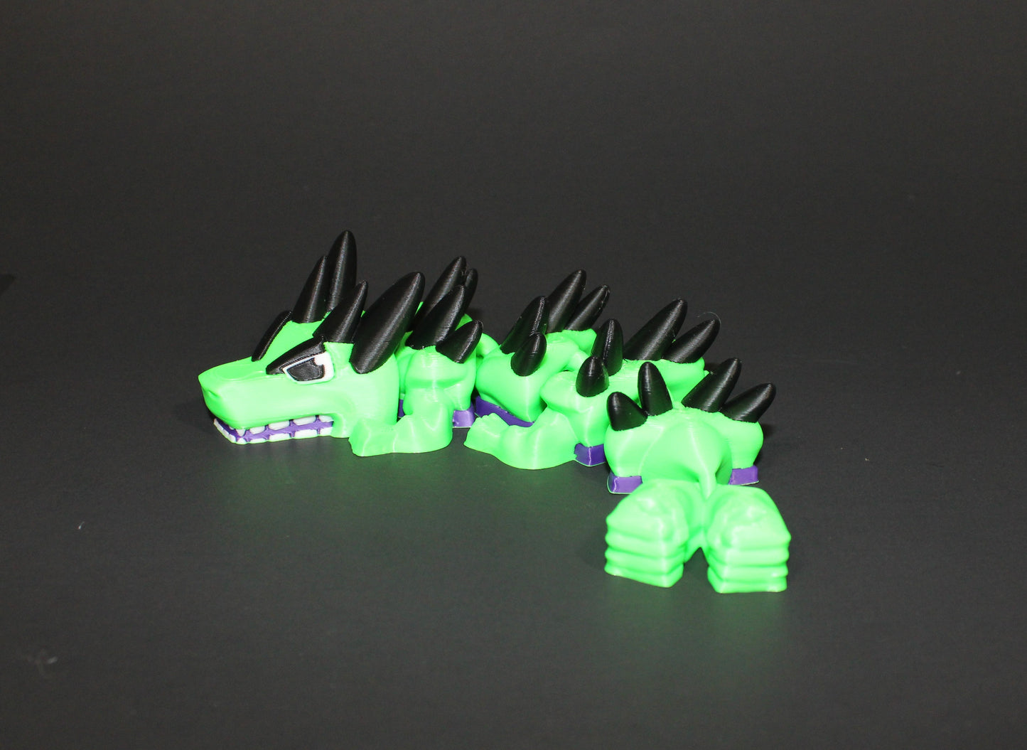 Smash Dragon Mini 3D Printed Articulated Figurine 7"